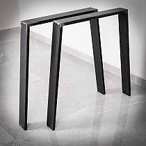 Kovové nohy stolu v klasickém stylu, 40x45cm (2 ks)