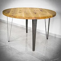 Jemně vypadající kovová stolová noha Arrow 71cm z oceli (4 ks)