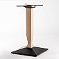 Coffee table base metal-wood, 43x43x72cm, 18 kg