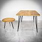 Metal steel furniture table legs Slim 18/40/71 cm (4 pcs)