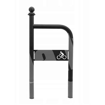 Bicycle storage in retro style with the logo can be concreted 100x60 cm