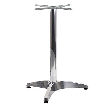 Aluminum table base - 58x58 cm height 70.5-72 cm weight 5,5 kg