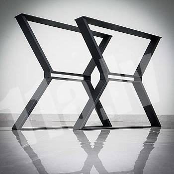 Metal table leg Prestige 80 x 71 cm (2 pcs)