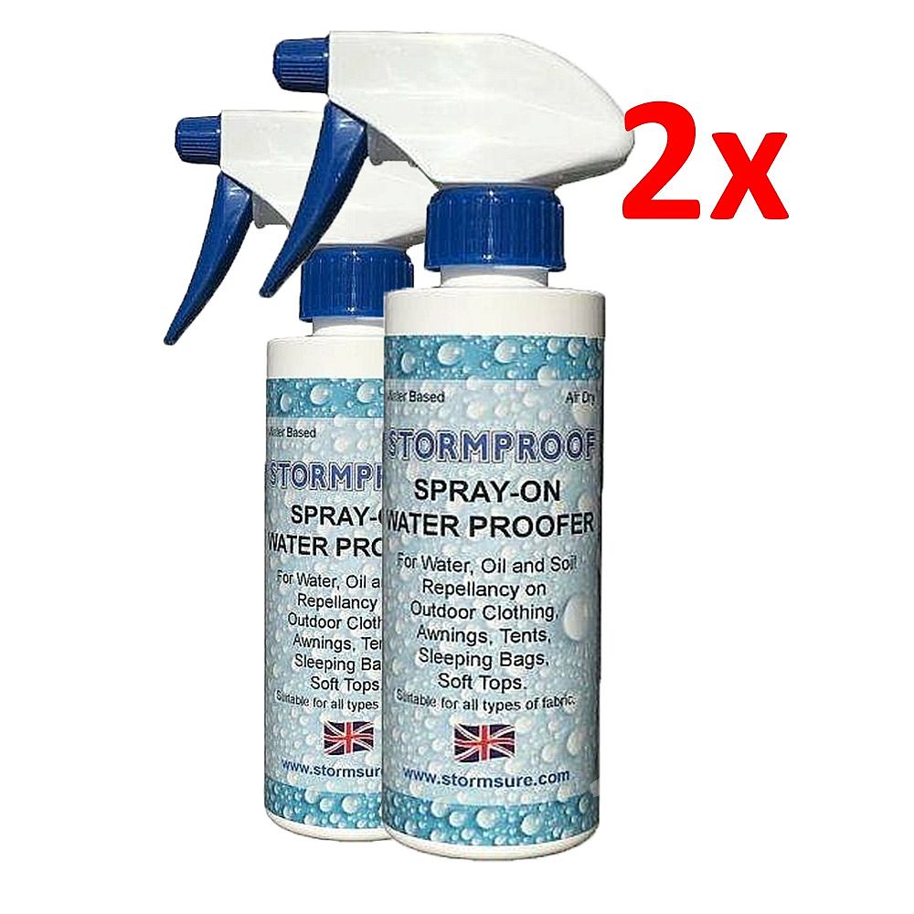 Stormproof 250ml 2 pcs Durable Water Repellent Spray