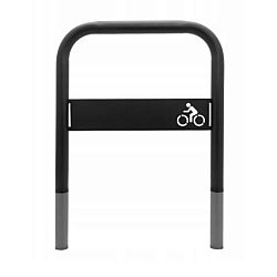 Bicycle storage in retro style with the logo can be concreted 80x80 cm