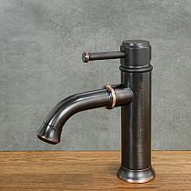 Retro style washbasin faucet h: 215mm