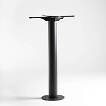 Bar table base, length 106 cm, base Ø20.5 cm, screwable to the floor