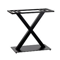 Metal base for the table 69.5x39.5 cm, height 73 cm
