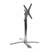 Aluminum table base with surface tilting function 67x67 cm, height 72.5 cm
