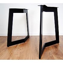 Solid steel table leg &amp;quot;Arrow 2&amp;quot; 73x72 cm (2 pcs)