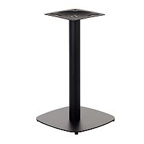 Metal tables with central support, foot size: 45x45 cm, H: 73 cm, 13.9 kg.