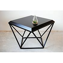Metal table in the form of a diamond 46x60x60 cm