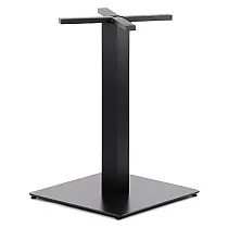 Metal central table leg made of steel, base dimensions 55x55 cm, height 73 cm, weight 19 kg