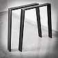 Metallist lauajalad klassikalises stiilis, 40x45cm (2 tk)