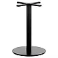 Central dinning table base made of steel, height 72.5 cm, bottom plate diameter 49.5 cm, weight 13.8 kg