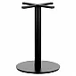 Dinning table base made of steel, height 72.5 cm, bottom plate diameter 49.5 cm, weight 13.8 kg