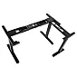 Metal table frame with electric height adjustment, adjustable height 71-119 cm, black color, three motors, length 123.5-175.5 / 88.5-135 cm