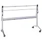 Vertikaliai pakreipiamas stalo rėmas iš plieno su sulankstymo mechanizmu, aukštis 72 cm, ilgis 135 cm, plotis 52 cm