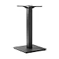Central metal table base, central column type, made of steel, square type column, height 72 cm, available in any RAL color, for table top up to 80x80 cm
