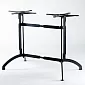 Metal table base, height 72 cm, for tabletops up to 160x90 cm, available various colors, weight 26 kg