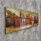 3D metalo tapyba, sienų dekoras, Bruklino tiltas, išmatavimai 180x56 cm