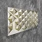 3D metal wall art 
