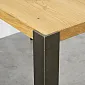 Metāla galda kājas, izgatavotas no tērauda, leņķa, augstums 75 cm, komplekts 4 gab.