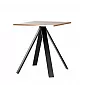 Metāla galdu pamatne 64x64x72cm, ēdamgaldiem ar lielām galda virsmām līdz Ø140cm