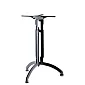 Cafe central table base on a 3-leg tripod frame, made of steel, height 72 cm, black color