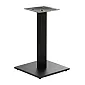 Metal central table leg with plastic weight, height 72 cm, base dimensions 40x40 cm, weight 10.6 kg
