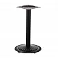 Metalinė stalo koja juodos spalvos, skersmuo 45 cm, aukštis 72,5 cm
