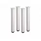 Aluminum colour table legs made of anodized aluminum, height 71 cm, 82 cm, 110 cm, cross-section 60X60 mm, set of 4 pcs