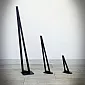 Metal steel furniture table legs Pin, height 18cm / 40cm / 71cm, 4 pcs set