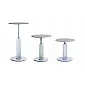 Central metal table leg RUNO, different heights and colors