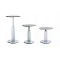 Elegant design central metal table base, available height 60, 72 or 106 cm