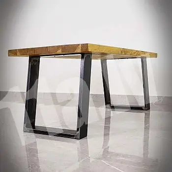 Massiivsed terasest lauajalad ruudukujulised, 40x45cm (2 tk)