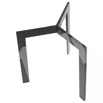 Trikojis atrodo prisukamas stalo rėmas, 80 cm skersmens, 72,5 cm aukščio