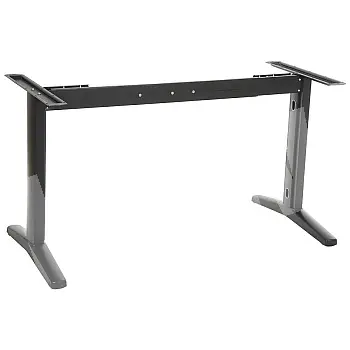 Reguleeritava laiusega terasest metallist lauaraam, kõrgus 72,5 cm, laius 135 - 175 cm