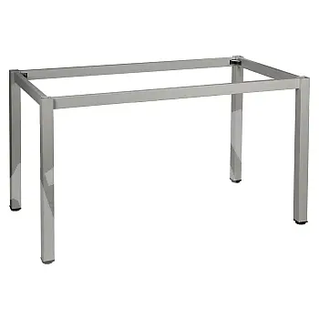 Metalinis stalo rėmas su kvadratinėmis kojomis, dydis 76x76 cm, aukštis 72,5 cm, įvairios rėmo spalvos