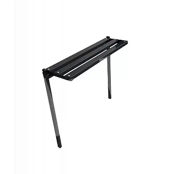 Metallist pink kalmistul kasutamiseks PVC plaatide ja langetusmehhanismiga, laius 73 või 83 cm