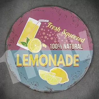 Dekoratiivne seinatahvel, LIMONAAD, 30 cm