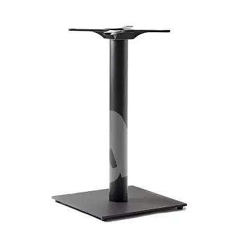 Kõrgekvaliteediline metallist terasest keskne lauaalus, lauaplaadile kuni 80x80 cm, kõrgus 72 cm, kaal 17 kg, mitut värvi