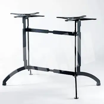 Metal table base, height 72 cm, for tabletops up to 160x90 cm, available various colors, weight 26 kg