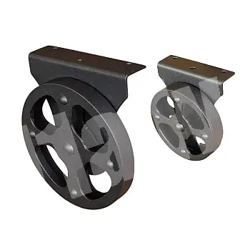Terasmööbli rattad läbimõõduga 120 mm või 200 mm, komplektis 2 tk