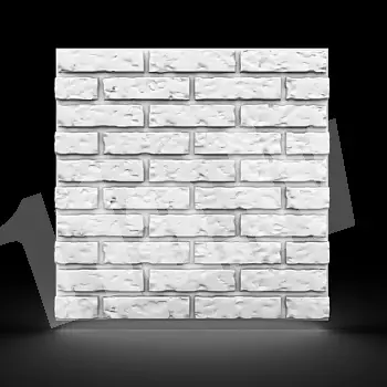 3D vahtpolüstürool dekoratiivsed seinapaneelid tellise efektiga 60x60 cm, komplektis 16 tk (5,76 m2)