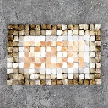 3D kunstiteosed, mosaiiktoonide mängud, 75x116 cm