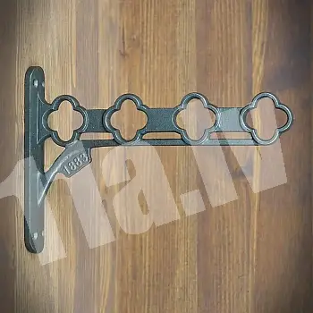 Cast iron clothes hanger 23,5 cm set of 2 pcs.