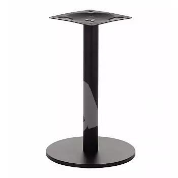 Metalinė centrinė stalo koja, juoda, Ø40 cm, aukštis 71,5 cm