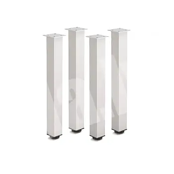 Alumiiniumist värvilised lauajalad anodeeritud alumiiniumist, kõrgused 71 cm, 82 cm, 110 cm, ristlõige 60x60 mm, komplektis 4 tk