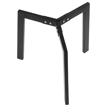 Kompakts saliekams metāla galda rāmis, melnā krāsā, augstums 42 cm, diametrs 55 cm